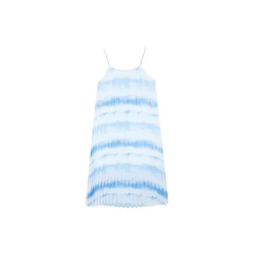 3COLOUR Slip Dresses Women's Blue Smudge