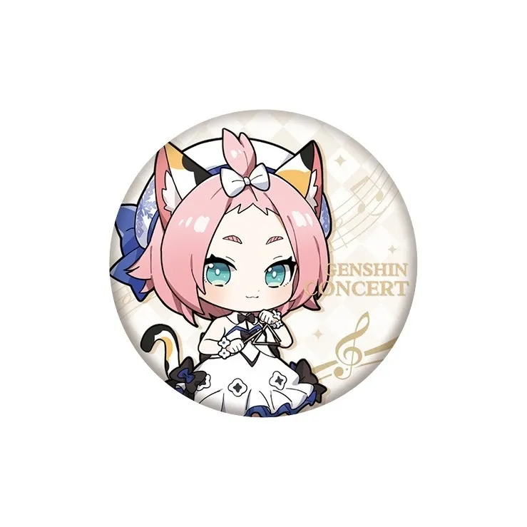 GenShin Xiao, Zhongli, Tartaglia, Abul, Eula, Ganyu, Diona Dust World Splendid Collection Character Q Version Badges-6