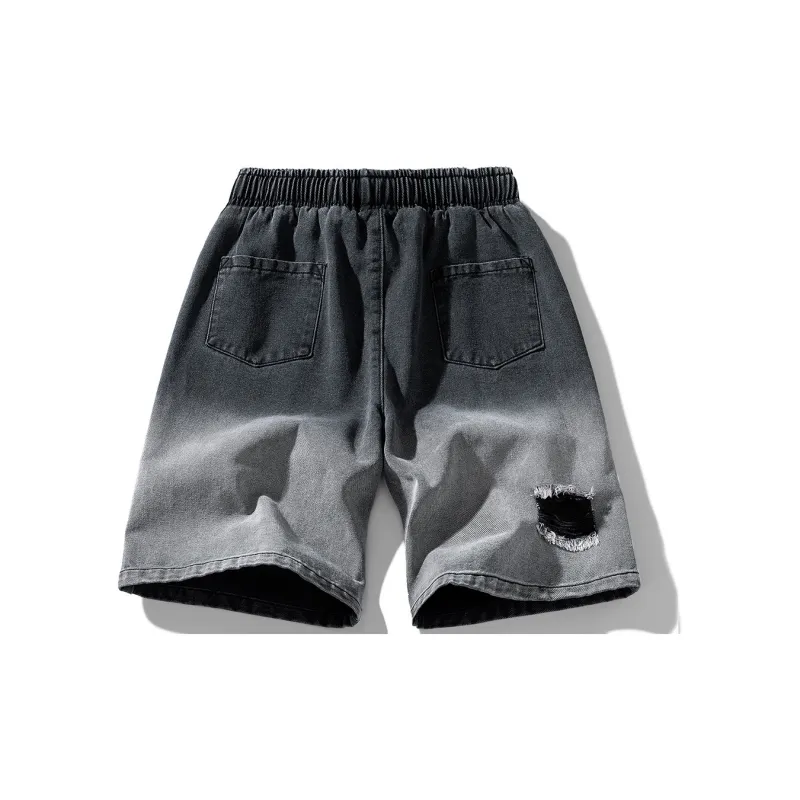 EMINU Denim Shorts Unisex-5