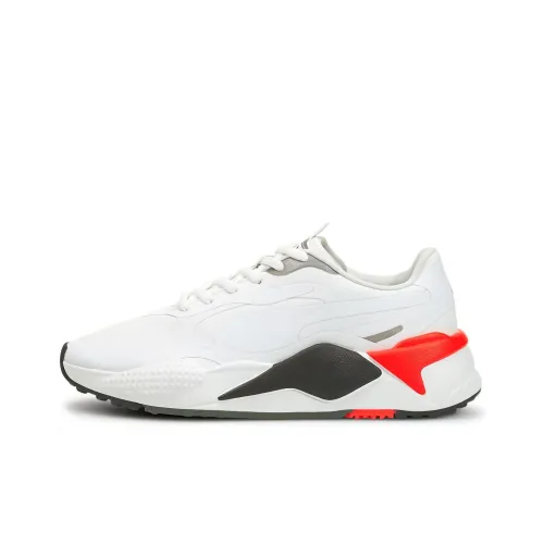 PUMA Rs-G Golf Shoes Men Low-Top White/Black/Red