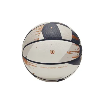 Wilson NBA PU Basketball White Gold Color Scheme Size 7 Ball Training Unisex