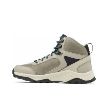 Columbia TRAILSTORM ASCEND Waterproof And Breathable High-Top Trekking Shoes Men's Khaki
