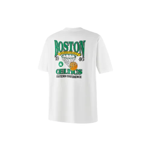 NBA Boston Celtics Team T-Shirts Unisex White