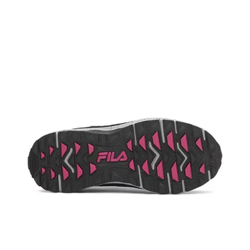 FILA Evergrand TR 21 Cushioning, Wear Resistant Low Top Casual Shoes Women's Pink Gray-4