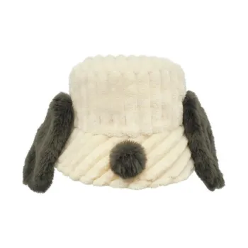 Universal Studios USJ Snoopy Collection Snoopy Plush Bucket Hat Hats & Caps Thermal Beige Doll Products