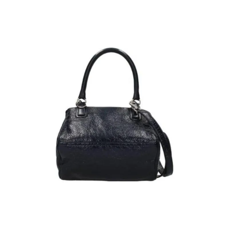 GIVENCHY Patent Leather Leather Handbag Regular Women's Blue-3