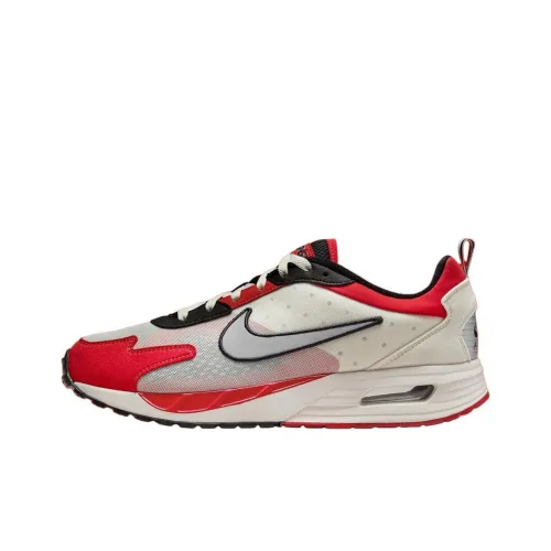 Ncaa X Nike Air Max Solo Casual Shoes Men Low-Top White/Red