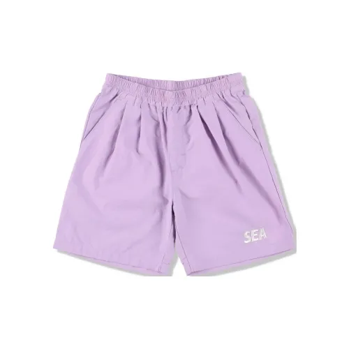 WIND AND SEA Casual Shorts Unisex Purple