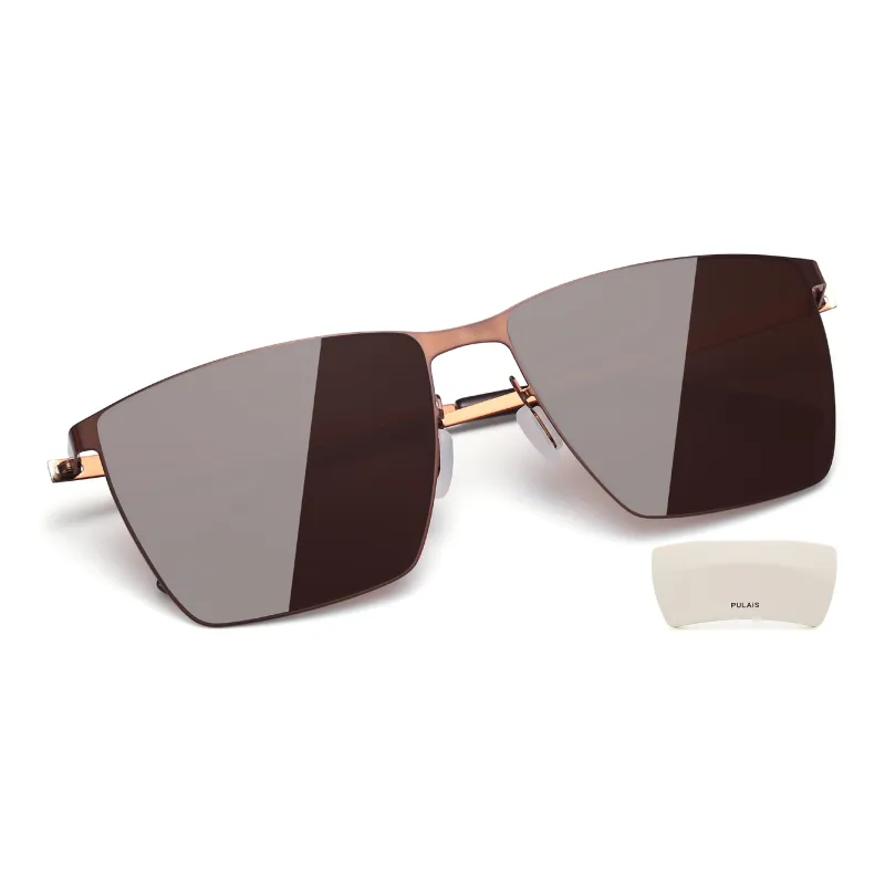 PULAIS Square Sunglasses Unisex-1