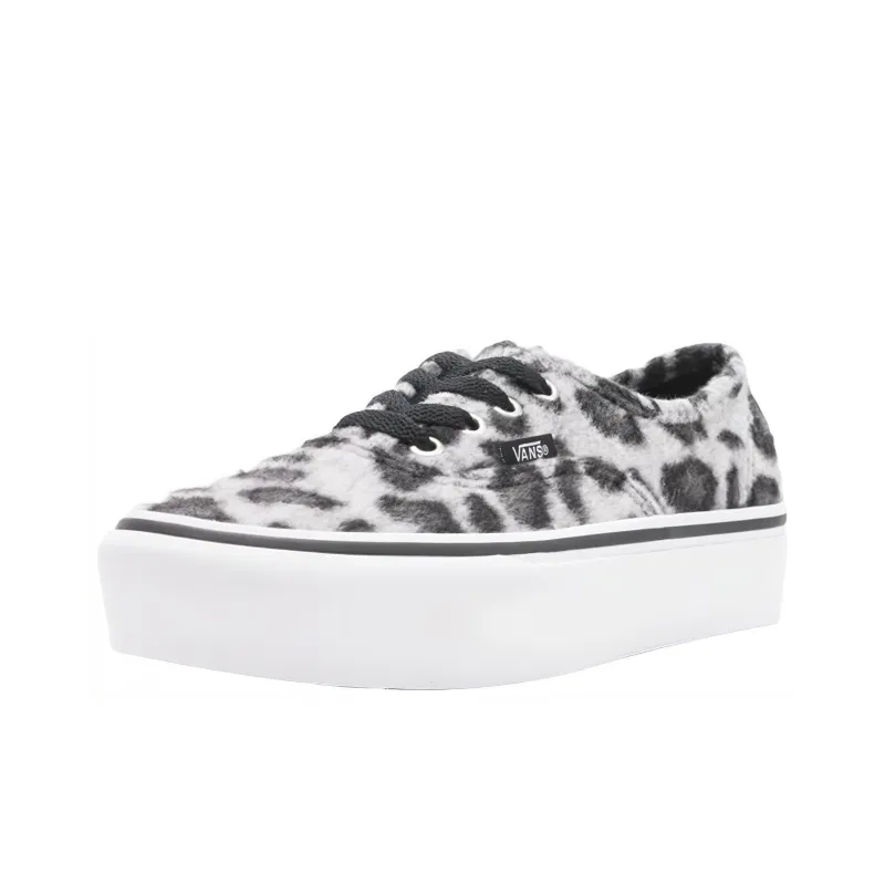 Authentic Vans Platform 'Fuzzy Snow Leopard'-2