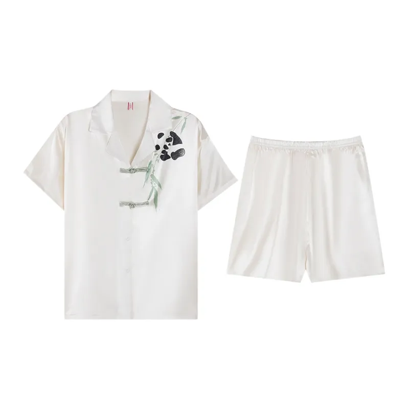 William Pajama Set Women's White-0