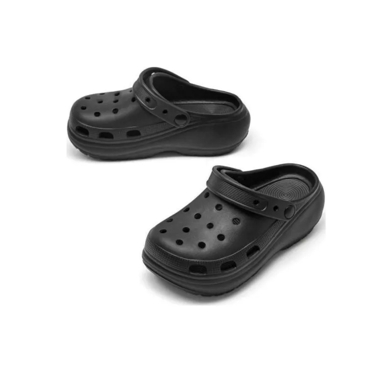 TOOMANYSHOES Light Balloon Clogs 5.5cm Women's-11