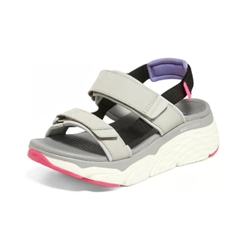 Skechers Max Cushioning 'Grey White Black Pink' Women's-2