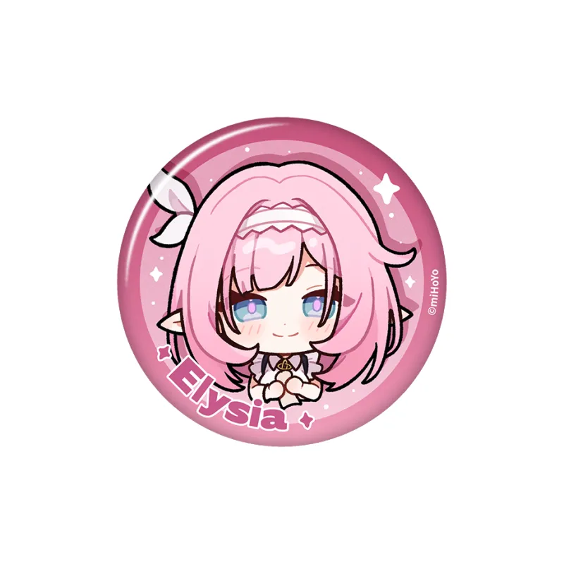 MIHOYO Honkai Impact 3 Characters HONKAI MEME Tinplate Badges-7