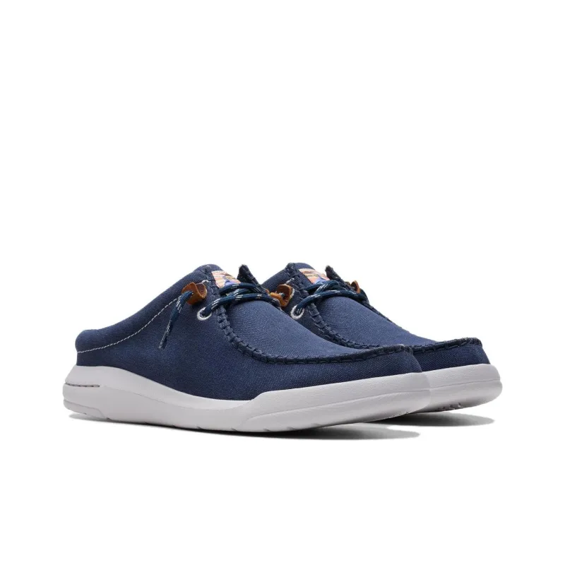 Clarks EVA Wrap-toe Slippers Men's Marine Blue-2