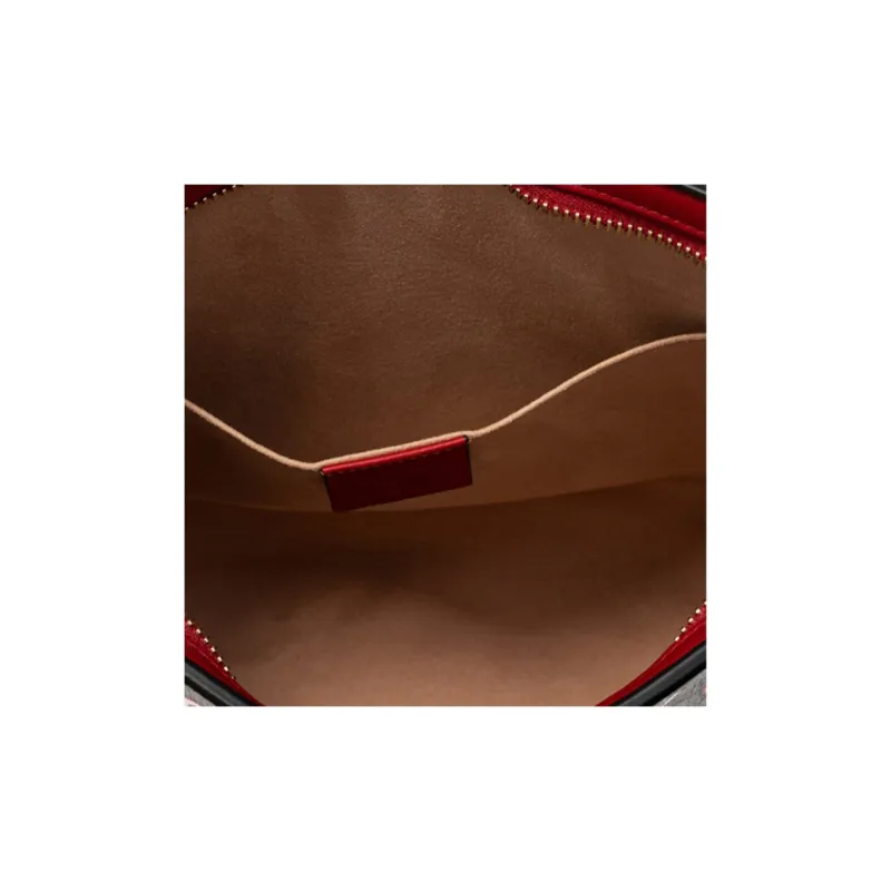 GUCCI Canvas Clutch Women's Ebony-4