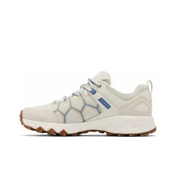 Columbia PEAKFREAK II Wear-resistant And Waterproof Low-Top Hiking Shoes Women's Ecru Blue