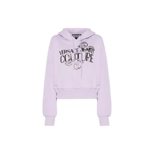 VERSACE JEANS COUTURE Sweatshirts Women's Purple