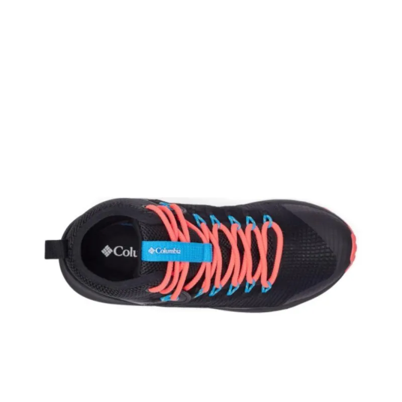 Columbia TRAILSTORM MID Cushioning Anti-Slip And Wear-Resistant Low-Top Trekking Shoes Women's Black Orange Loose Fit-2