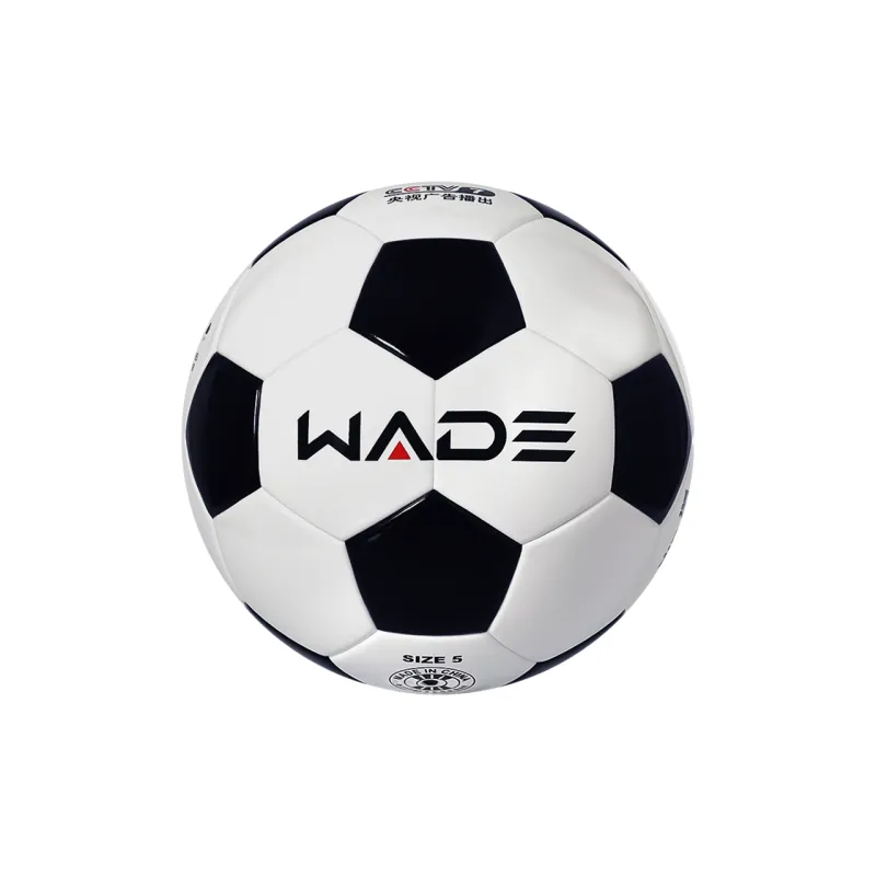WADE x YBAKING Size 5 Soccer TPU Seamless Thermal-bonding Unisex Classic Black White-20