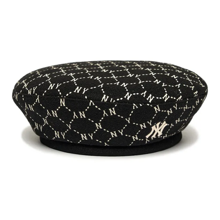 MLB Monogram Diamond Wool Beret-0