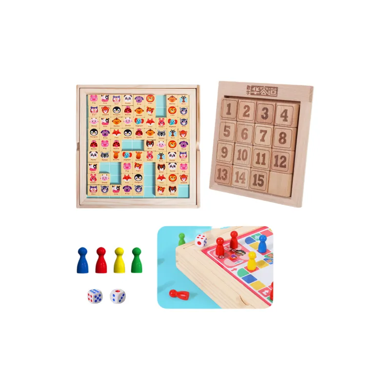 CAYI Ludo Chessboard Game Intelligence And Thinking Training Toy Board Games-4