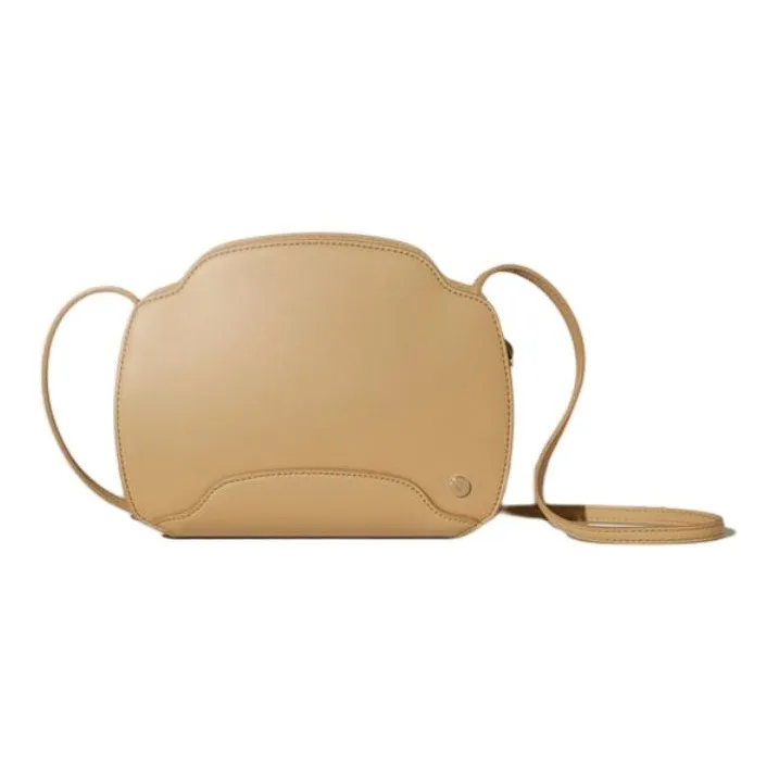 Loro Piana Sesia Calfskin Shoulder Bag Crossbody Bag Women's Light Brown-1
