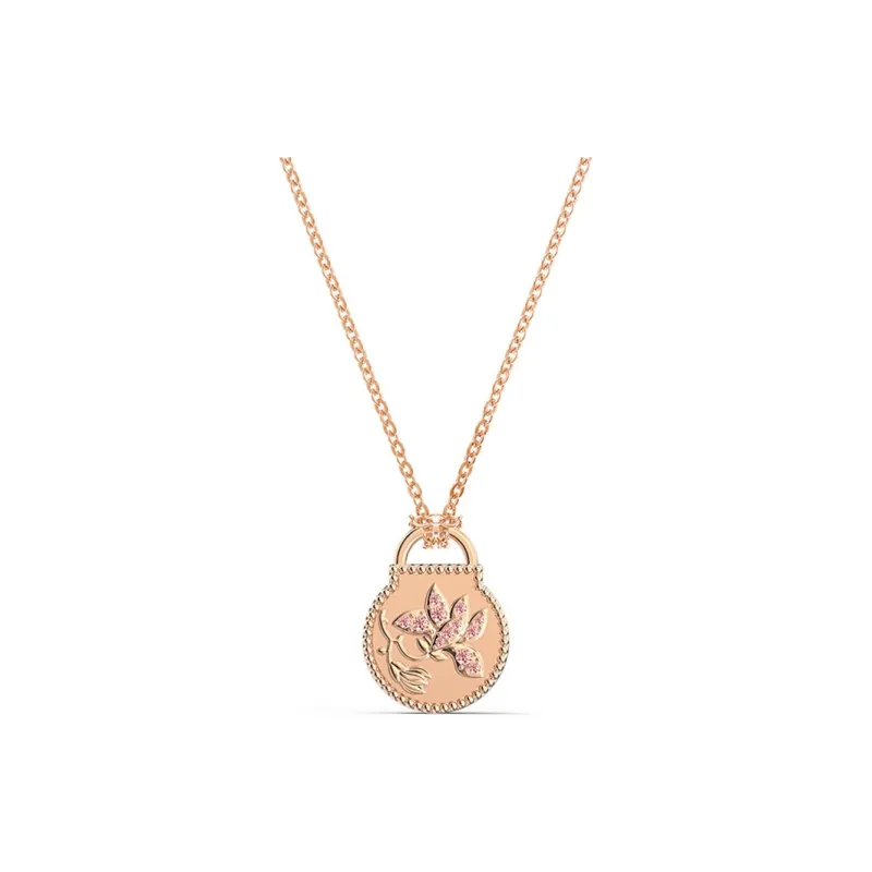 Swarovski Togetherness Necklaces Women's Rose Gold-1