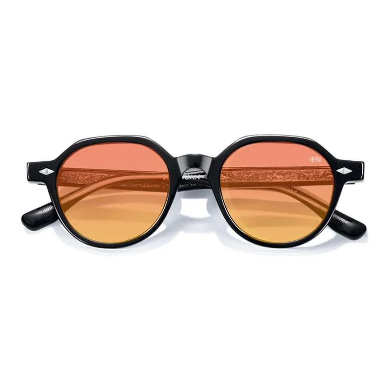 APRIL Plate Frame Irregular Shape Sunglasses With Polarized Lenses Unisex-31