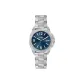 Steel Case with Blue Dial