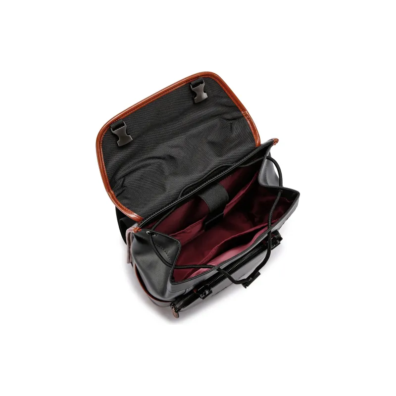 FAIRWHALE PVC Backpack Regular Unisex Gray White/Advanced Orange/Advanced Blue/Black-19