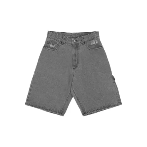 1017 ALYX 9SM Denim Shorts Men Ultra-water-washed Black