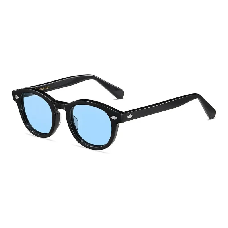 SHEEN KELLY Oval Sunglasses Unisex-8