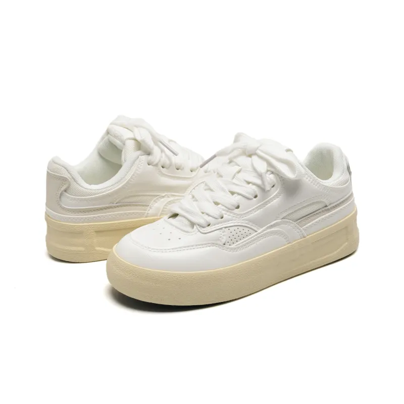 ABCIO Slip Resistant Waterproof Height Increasing Low Top Skateboard Shoes Unisex-8