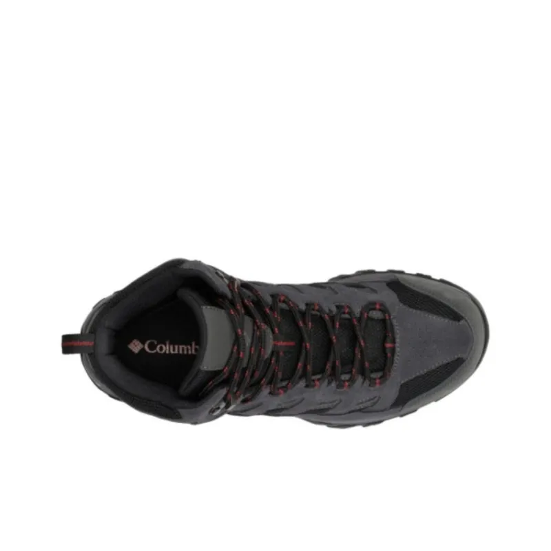 Columbia CRESTWOOD Cushioning Waterproof Mid Top Hiking Shoes Men's Black-3