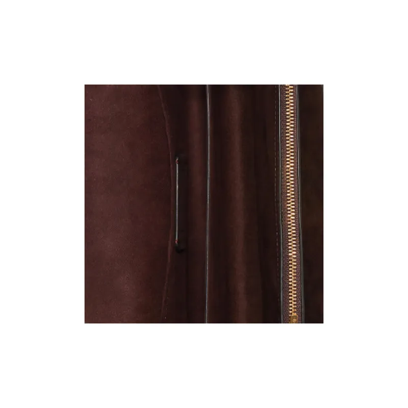 COACH Klare Leather Trunk Bag Shoulder Bag Crossbody Bag Small Size Women's Red Brown Multicolor-4