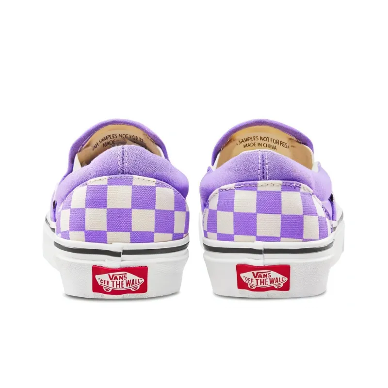 Vans Slip-On  Classic  'Checkerboard - Violet Tulip'-3