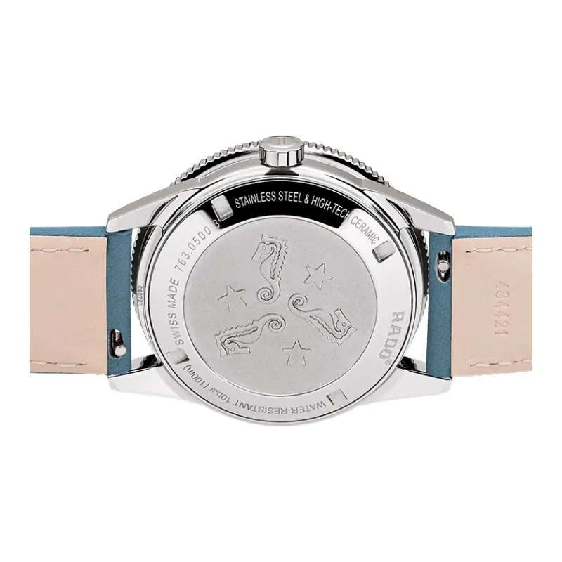 RADO Automatic Mechanical Movement Women's Watch Watch Silver Dial Stainless Steel Watch Case R32500718-2