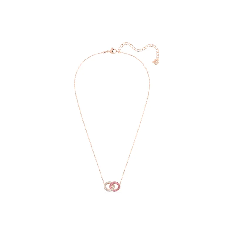 Swarovski Dextera Necklaces Women's Pink-6