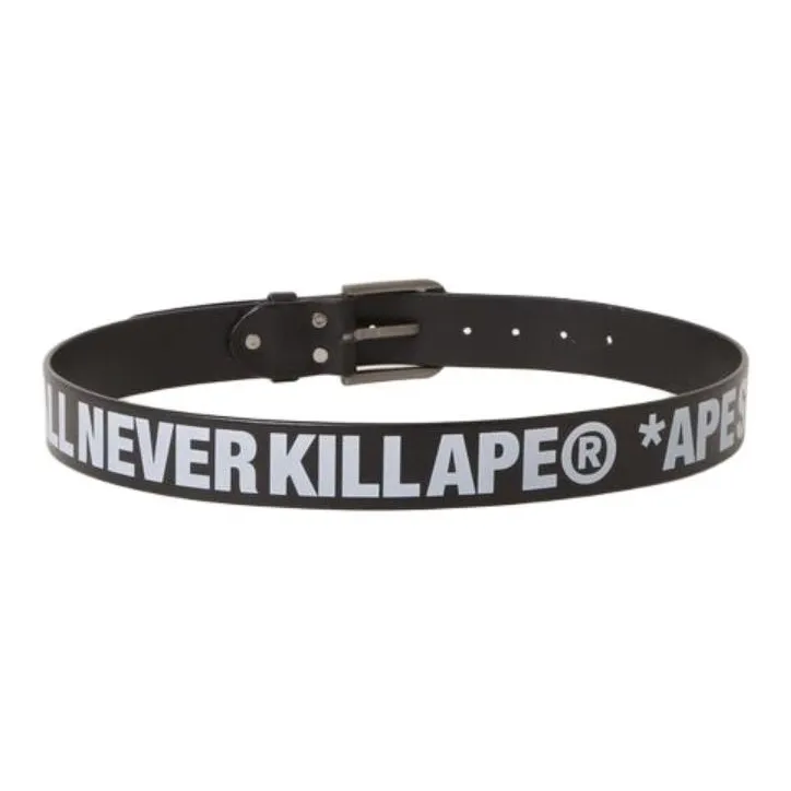 Bape A BATHING APE Leather Belt-1