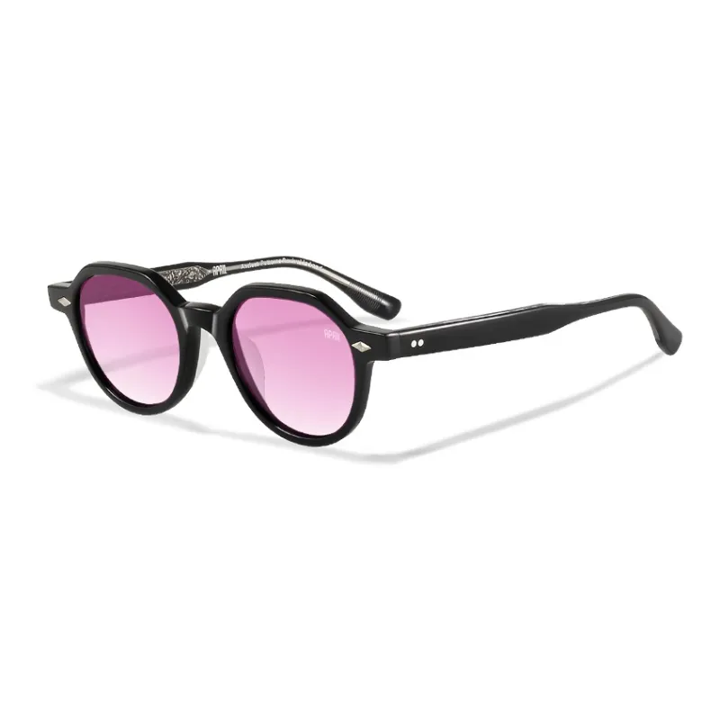 APRIL Plate Frame Irregular Shape Sunglasses With Polarized Lenses Unisex-23