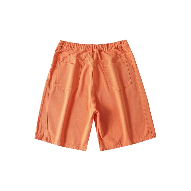 ELNHEN Denim Shorts Unisex Pink-31