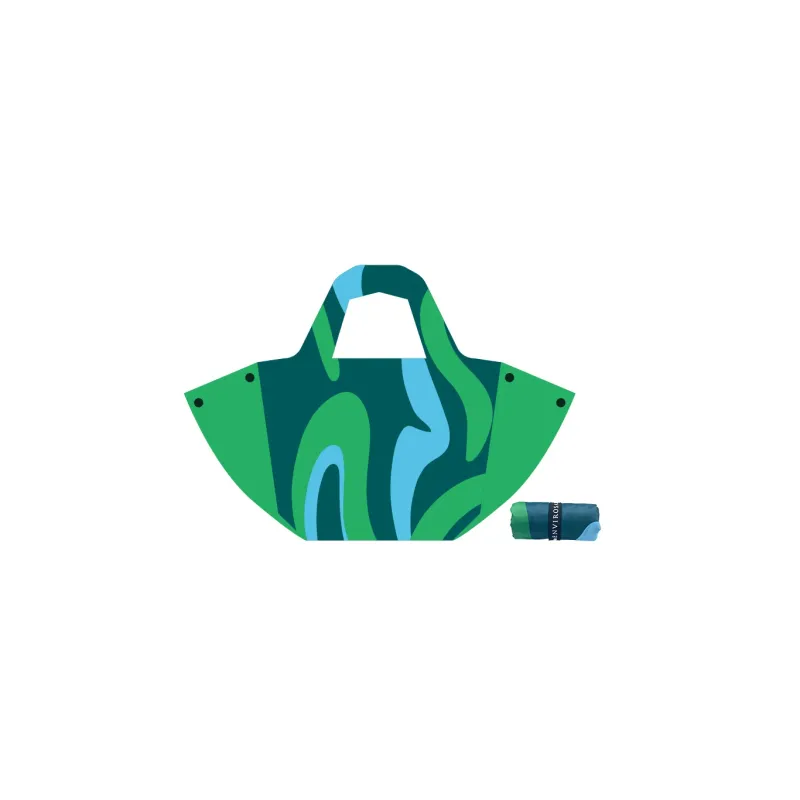 ENVIROSAX Polyester Storage Bag, Handbag, Shoulder Bag Large Size Unisex Multicolor-4