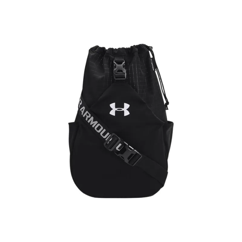 Under Armour Polyester Crossbody Bag Regular Unisex Black-1