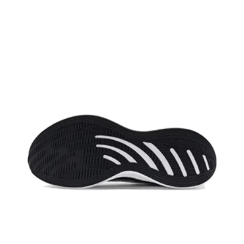 XTEP Cushioned Wear Resistant Breathable Rebound Low Top Sprint Running Shoes Men's White Black-4