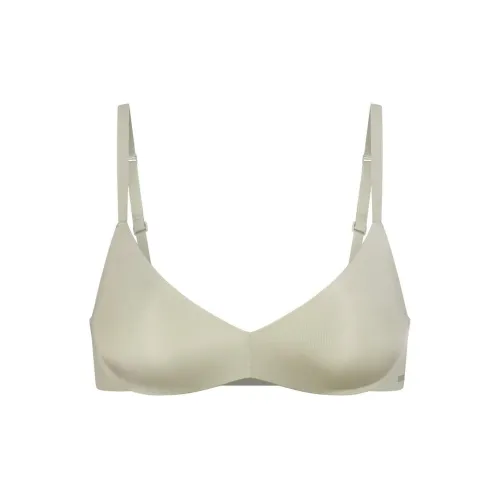 SKIMS WIRELESS FORM PUSH-UP PLUNGE BRA Bra Women's 1 Pack TALC/Talc