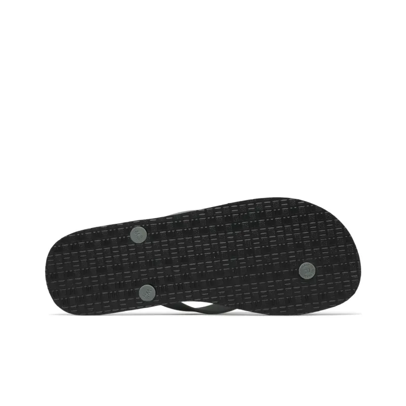 Columbia Slip-Resistant Quick Dry Flip Flops Men's Green Gray-4