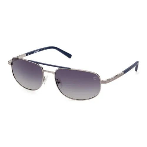 Timberland Aviator Sunglasses Men's Silver
