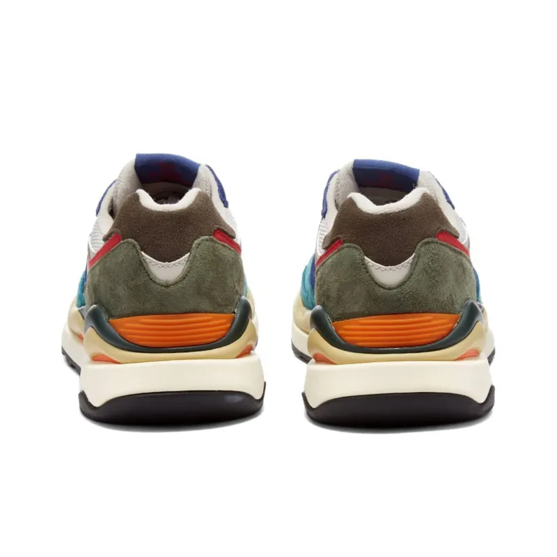 New Balance 57/40 Green Navy Orange Red-4