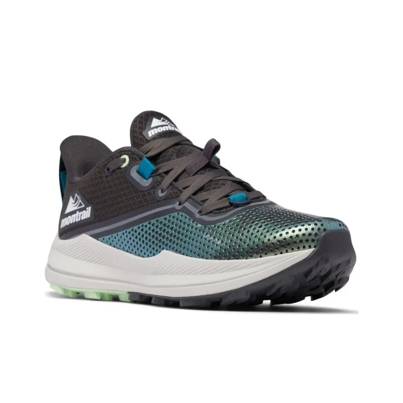 Columbia Montrail Cushioning Mid Top Hiking Shoes Women's Black Cyan-1